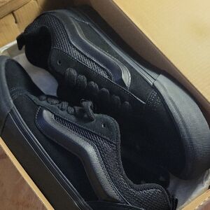 Vans Black Knu Skool Factory Chunky Suede Men's Sneakers 9.5